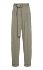 Moda Operandi Agnona Cashmere-blend Jersey Belted Pants Size: 40