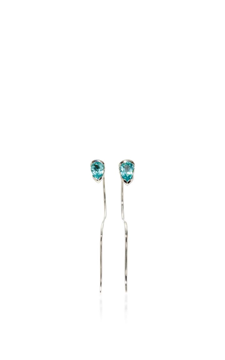Fernando Jorge M'o Exclusive: Sprout Large Paraiba Tourmaline Earrings
