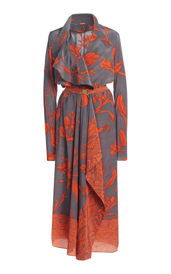 Moda Operandi Johanna Ortiz Amores Lejanos Silk Midi Dress