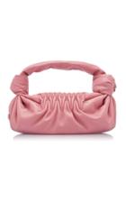 Miu Miu Knotted Leather Shoulder Bag