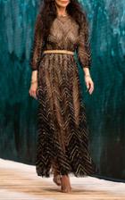 Moda Operandi Ralph & Russo Embellished Tulle Maxi Dress