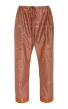 Bode Micro Check Drawstring Pant