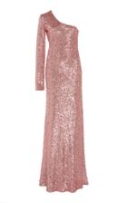 Moda Operandi Redemption Paillettes One Sleeve Long Dress
