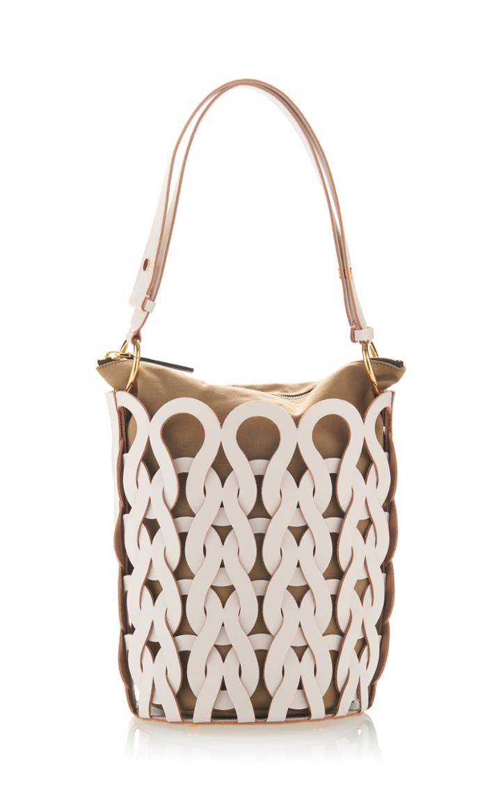 Marni Woven Leather Shoulder Bag