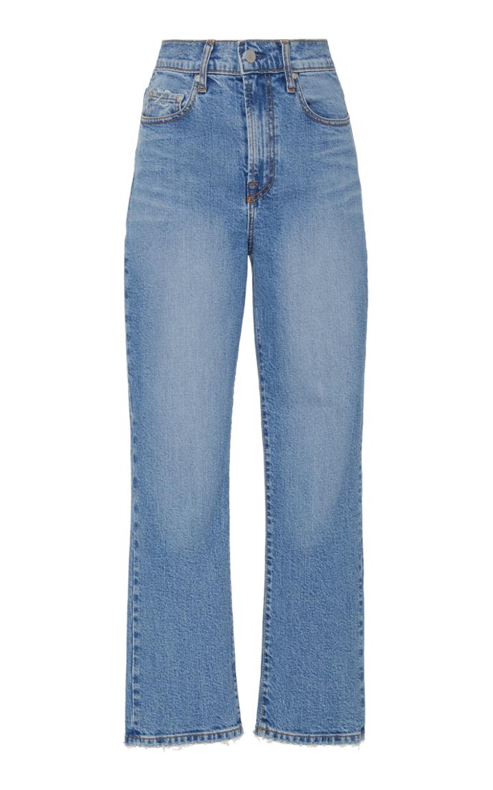 Nobody Denim Charlotte High-rise Straight-leg Jean