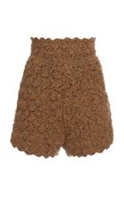Moda Operandi Dolce & Gabbana Scalloped Knit Mini Shorts