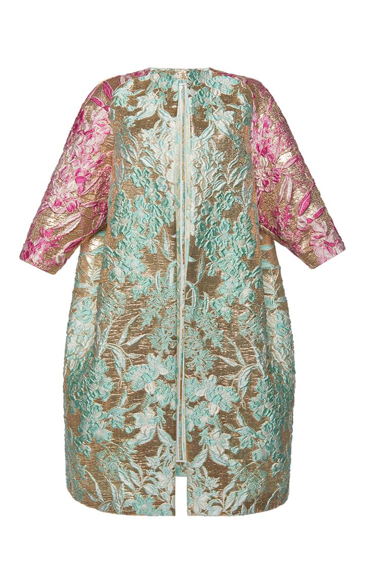 Francesco Scognamiglio Multi-toned Jacquard Coat