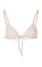 Solid & Striped The Charlotte Rose Gingham Bikini Top