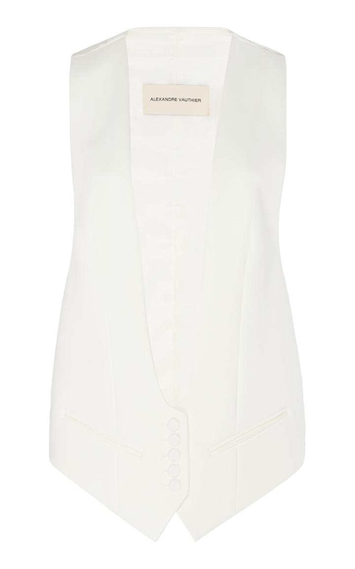 Moda Operandi Alexandre Vauthier Single-breasted Vest Size: 34
