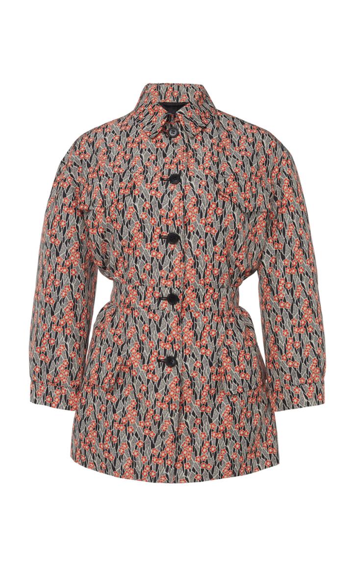 Prada Printed Button Jacket