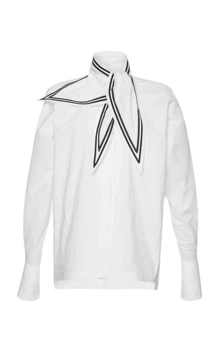 Philosophy Di Lorenzo Serafini Handkerchief Cotton Blouse