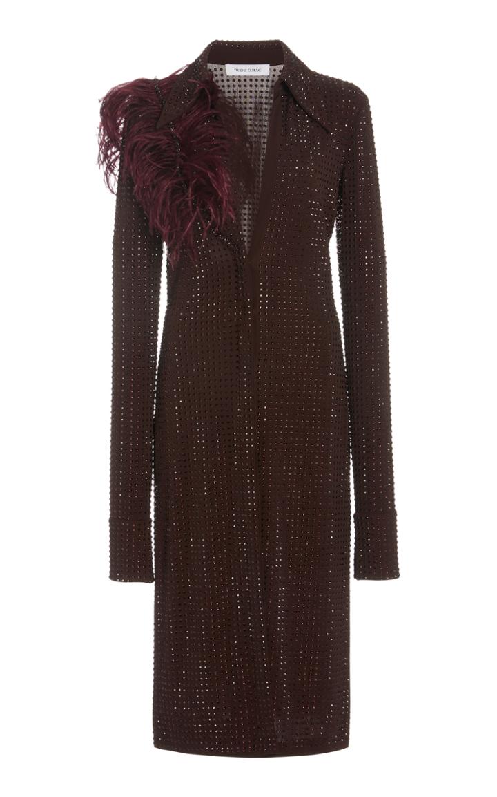 Moda Operandi Prabal Gurung Jersey Button Down Top