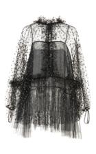 Dice Kayek Tulle Ruffle Top