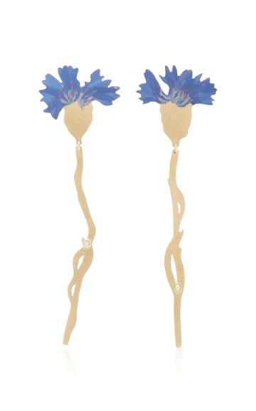 Christopher Thompson Royds Cornflower Drop Earrings
