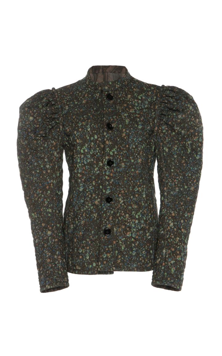 Lemaire Reversible Quilted Blouson Sleeve Jacket