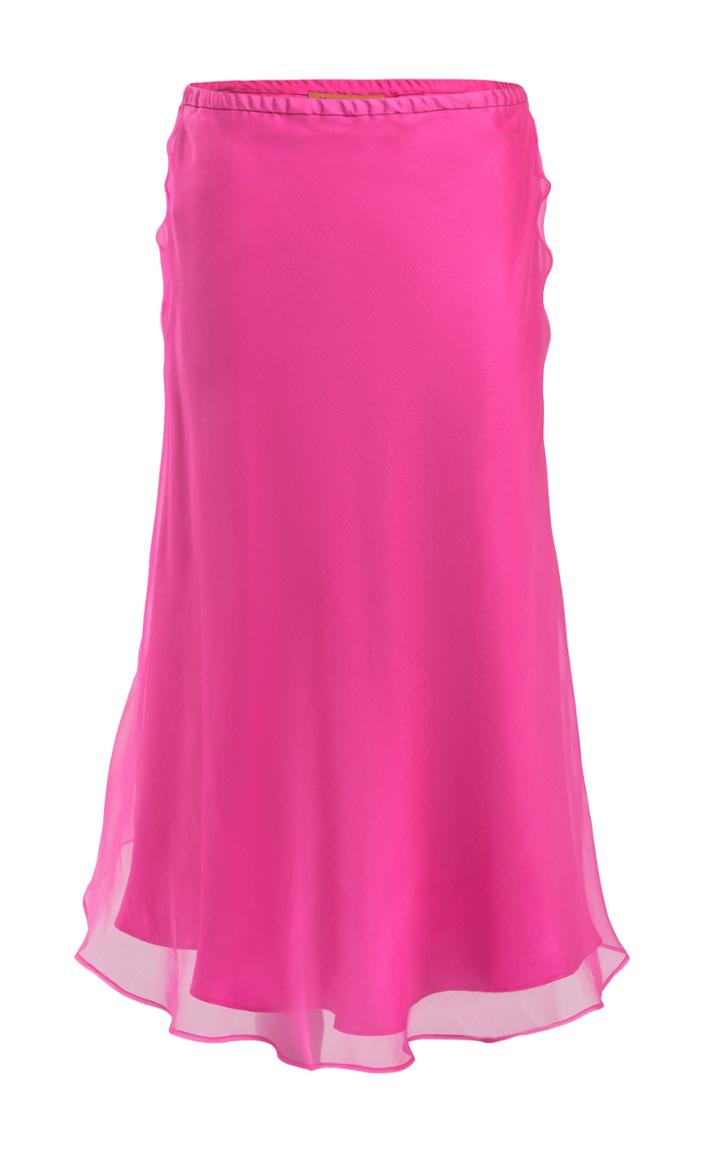 Maggie Marilyn Because We Can Organic Rose Petal Midi Skirt