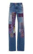 Moda Operandi Attico Patchwork Straight-leg Jeans