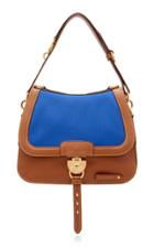 Miu Miu City Calf Bi-color Saddle Bag