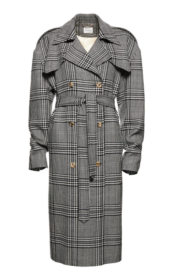 Magda Butrym Amur Plaid Coat