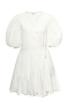Rhode Rosie Puffed Sleeve Voile Mini Dress