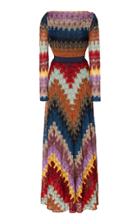 Moda Operandi Missoni Crochet-knit Maxi Dress Size: 38