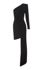 Alex Perry Luc Asymmetrical Crystal Dress