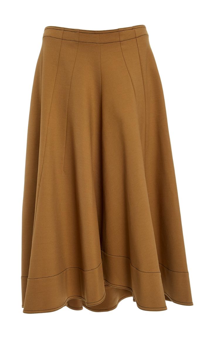 Jil Sander Cocoon Shell Midi Skirt