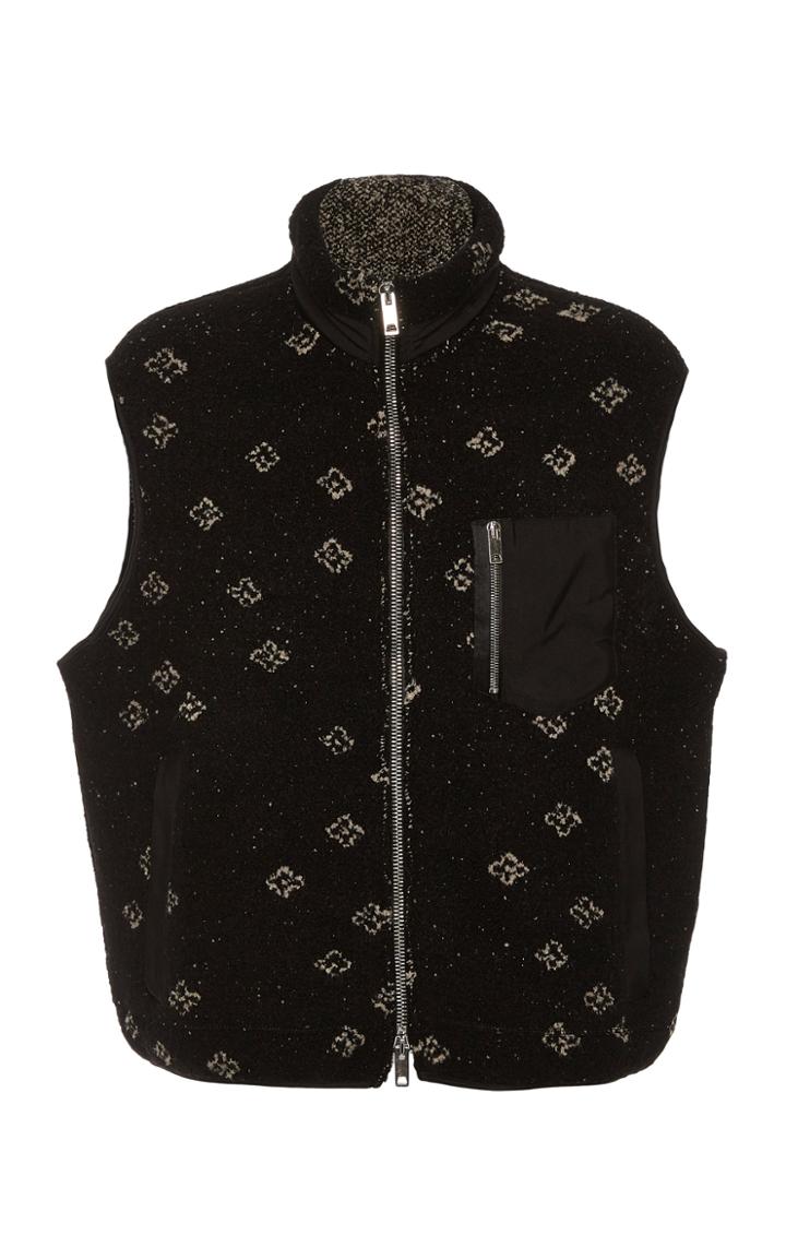 Lost Daze Embroidered Sherpa Vest