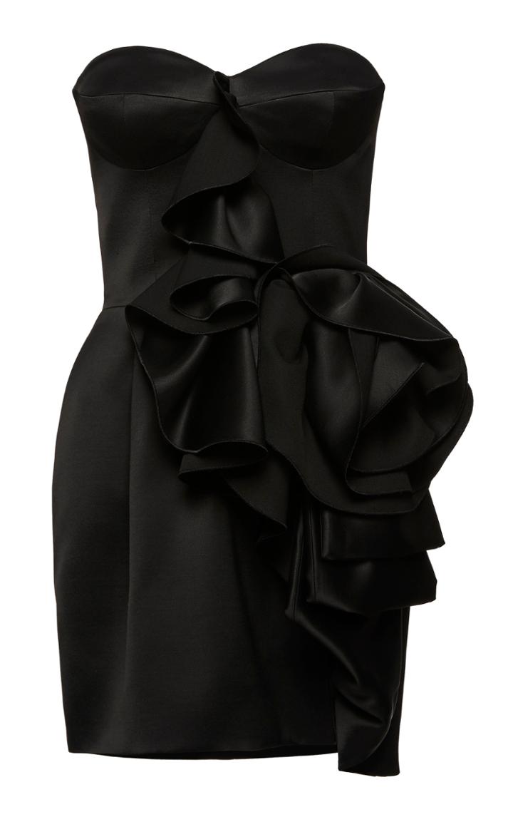 Moda Operandi Magda Butrym Ruffled Floral Detail Mini Dress