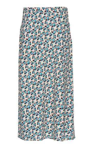 Marni Plumeria Printed Midi Skirt