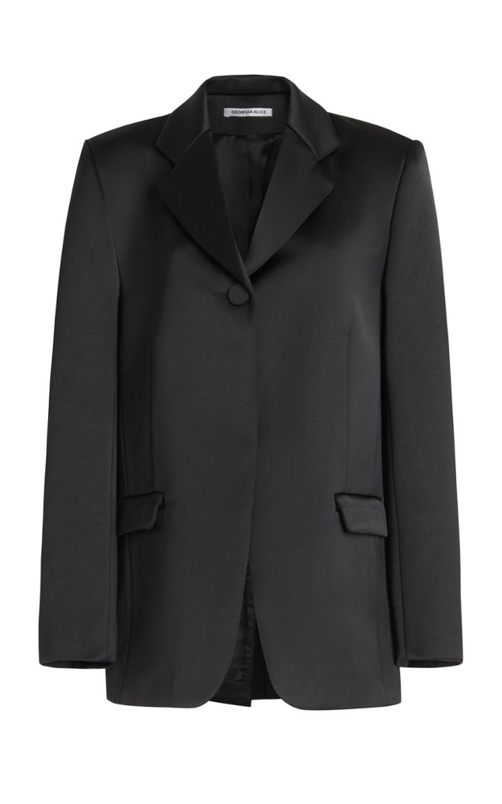 Moda Operandi Georgia Alice Satin Blazer