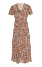 Etro Paisley Silk Midi Dress