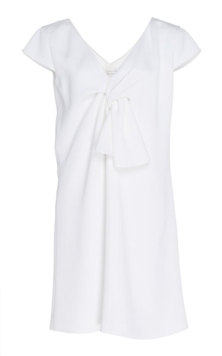 Lanvin Cap Sleeve Cotton-blend Top