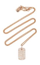 Carbon & Hyde 18k Rose Gold And Diamond Necklace