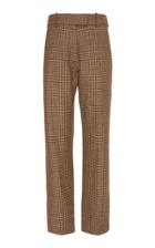 Racil Oscar Mid-rise Wool Straight-leg Trousers