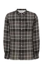 Officine Gnrale Piped Check Button Up Shirt