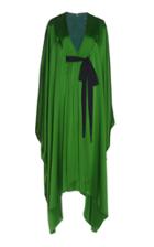 Andrew Gn V-neck Silk Caftan