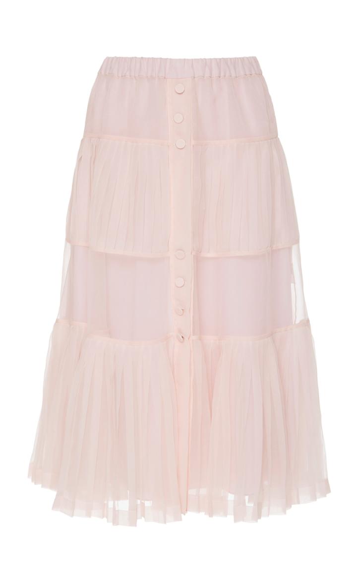 N 21 N&deg;21 Pleated Tulle Skirt