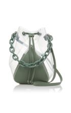 The Volon Mani Leather And Pvc Chain Bag