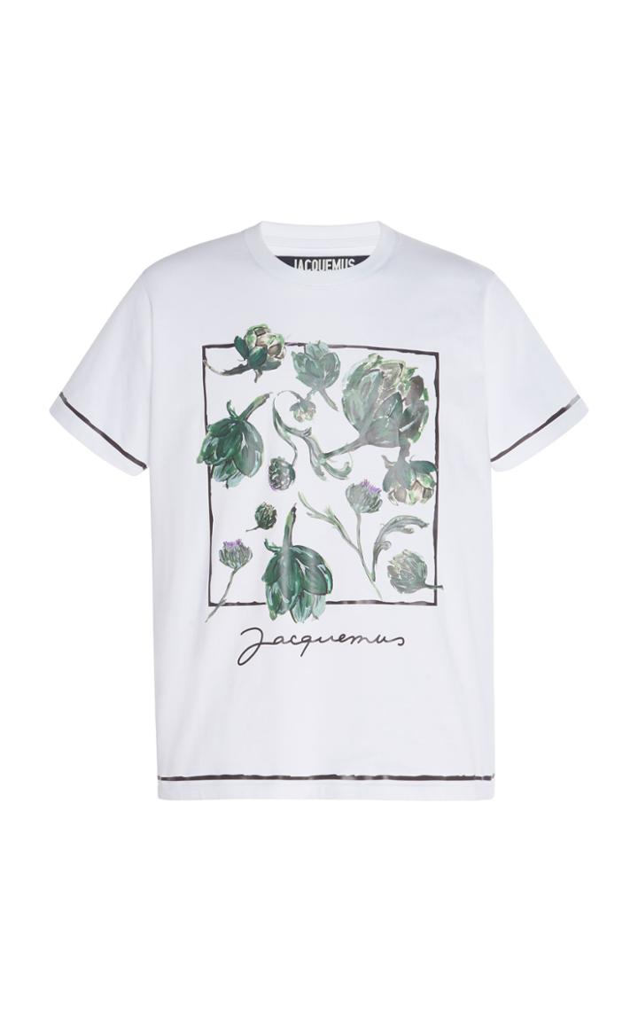 Jacquemus Mala Printed Cotton-jersey T-shirt