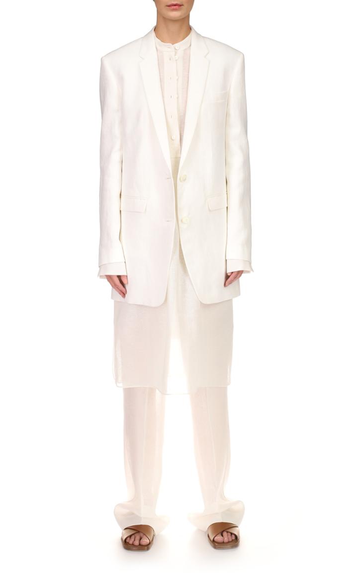 Moda Operandi Michael Kors Collection Linen Boyfriend Blazer