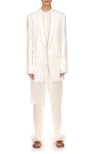 Moda Operandi Michael Kors Collection Linen Boyfriend Blazer