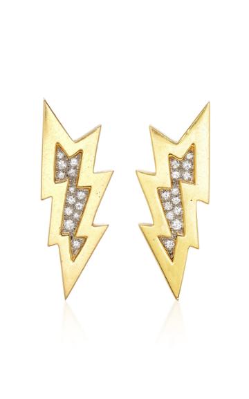 Jill Heller Vintage Vintage Lightning Bolt Earrings