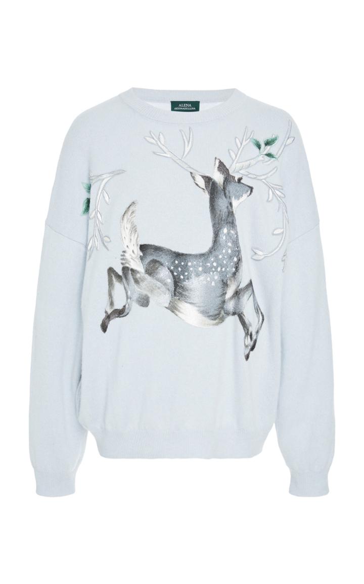 Alena Akhmadullina Printed Cashmere Jumper
