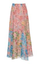 Blumarine Floral Print Maxi Skirt