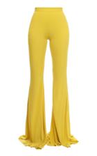 Moda Operandi Balmain High-rise Jersey Flared Pants Size: 38