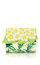 Sarah's Bag Frangipani Mini Straight Clutch