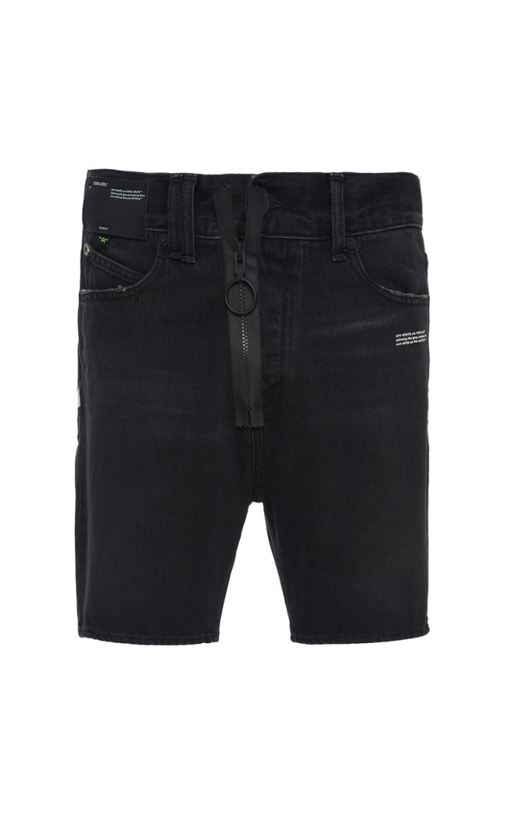 Off-white C/o Virgil Abloh Denim Slim-leg Shorts