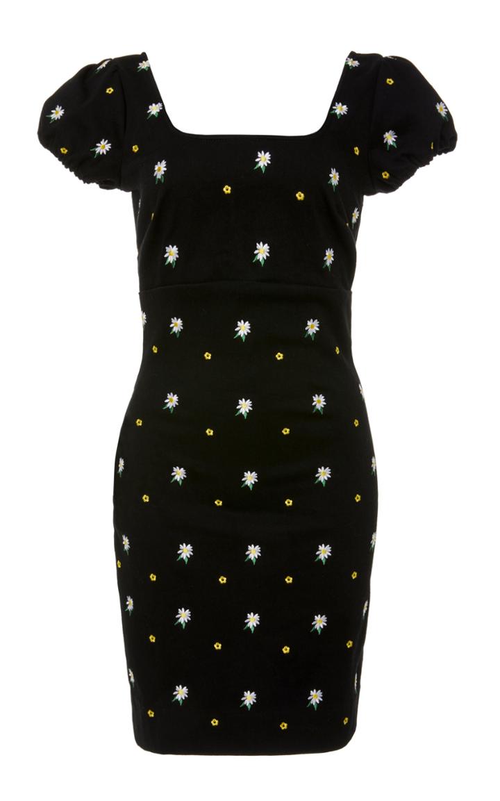Miaou Maisie Cotton Blend Mini Dress