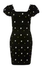 Miaou Maisie Cotton Blend Mini Dress